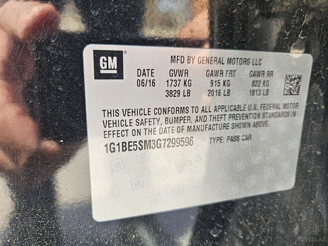 Chevrolet Cruze 2016, 253,779 km - 1.4 l - Bakı