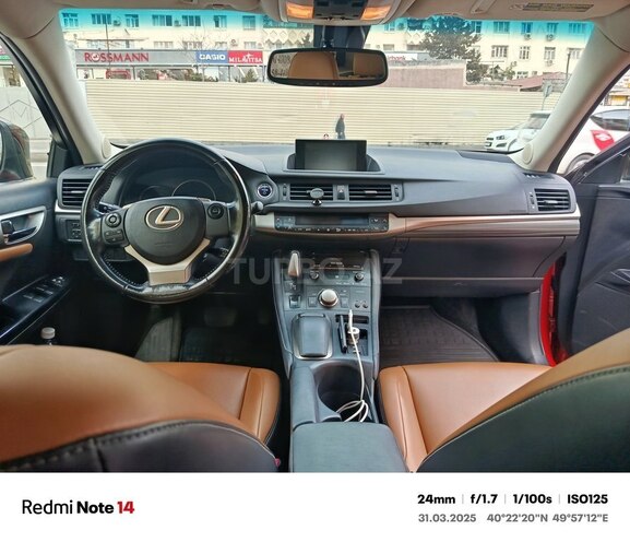 Lexus CT 200h 2014, 145,500 km - 1.8 l - Bakı