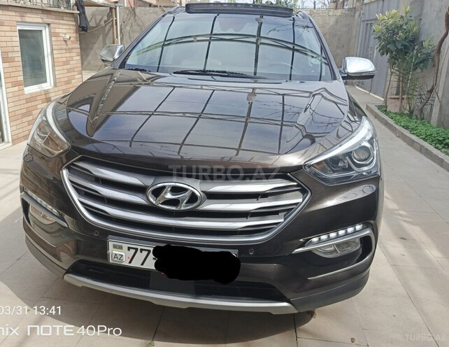 Hyundai Santa Fe 2016, 212,500 km - 2.0 l - Bakı