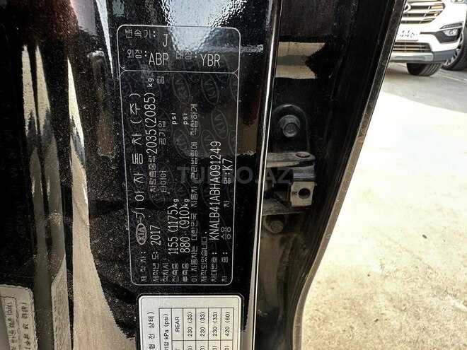 Kia K7 2017, 224,000 km - 2.2 l - Bakı