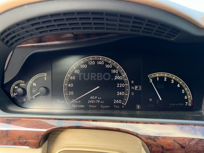 Mercedes S 350 2007, 237,000 km - 3.5 l - Bakı