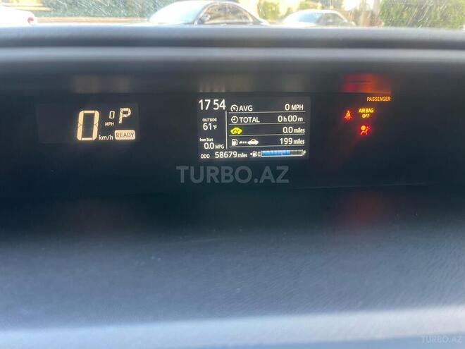 Toyota Prius C 2017, 58,000 km - 1.5 l - Bakı