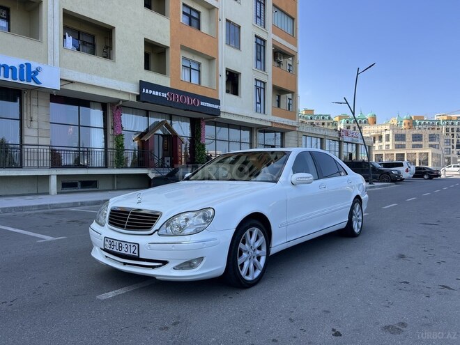 Mercedes S 320 2002, 263,000 km - 3.2 л - Bakı