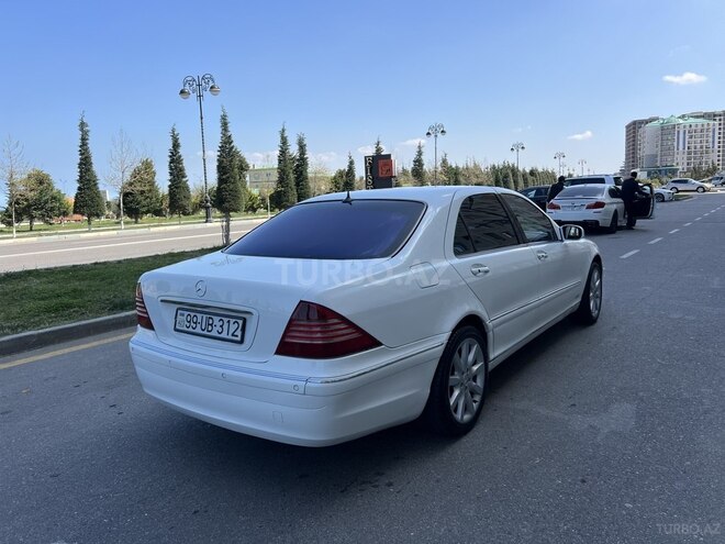 Mercedes S 320 2002, 263,000 km - 3.2 л - Bakı