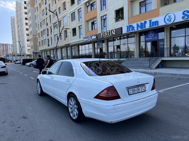 Mercedes S 320 2002, 263,000 km - 3.2 л - Bakı
