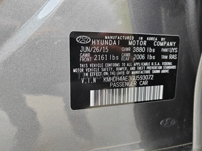 Hyundai Elantra 2015, 131,966 km - 1.8 l - Bakı