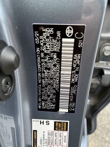 Toyota Corolla 2021, 105,000 km - 1.8 l - Bakı