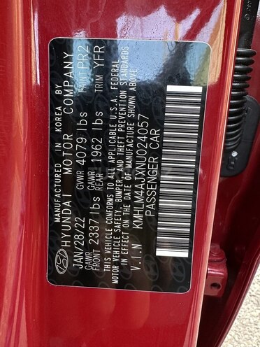 Hyundai Elantra 2022, 83,686 km - 1.6 l - Bakı