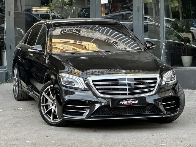 Mercedes S 450 4MATIC 2018, 49,000 km - 3.0 l - Bakı