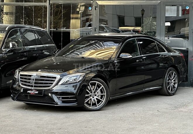 Mercedes S 450 4MATIC 2018, 49,000 km - 3.0 l - Bakı