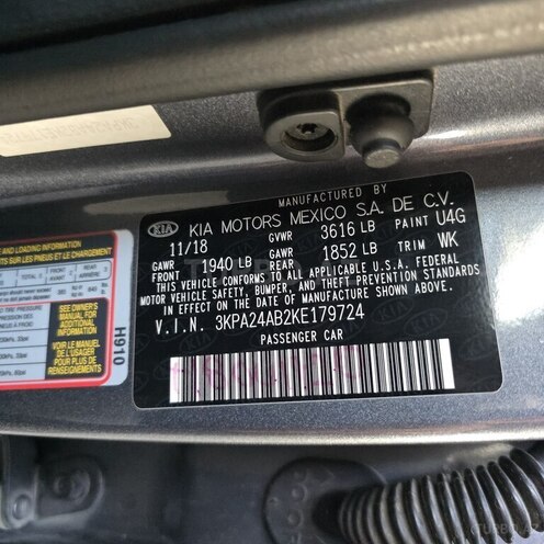 Kia Rio 2019, 94,000 km - 1.6 l - Bakı