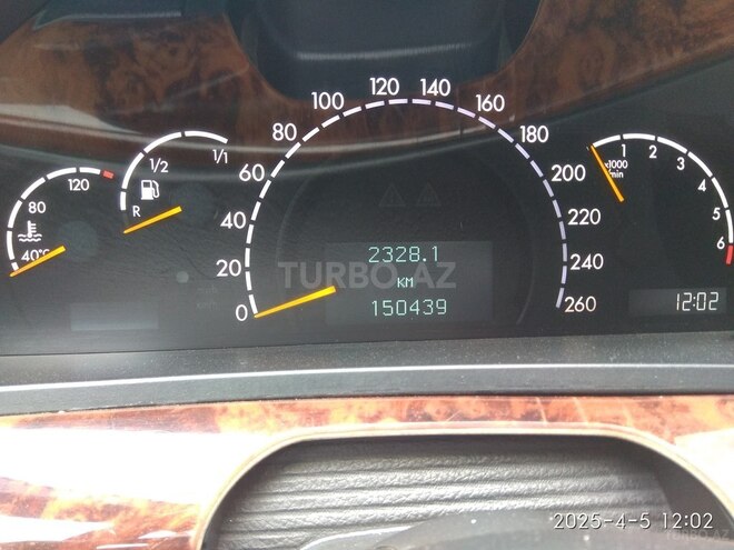 Mercedes S 320 2000, 150,439 km - 3.2 l - Bakı