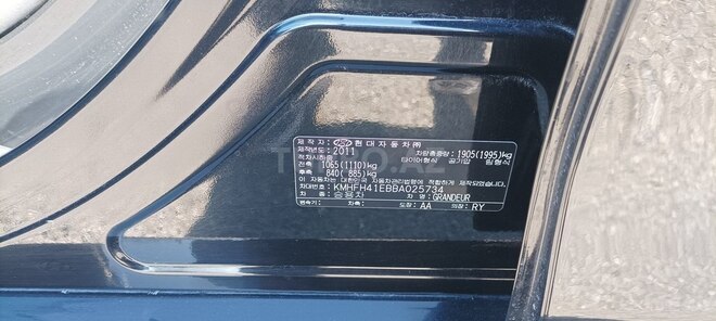 Hyundai Grandeur 2011, 176,000 km - 3.0 л - Qəbələ