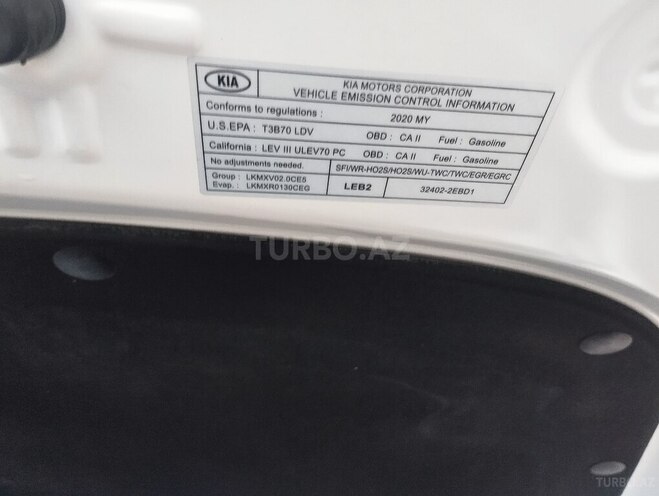Kia Forte 2020, 92,800 km - 2.0 l - Bakı