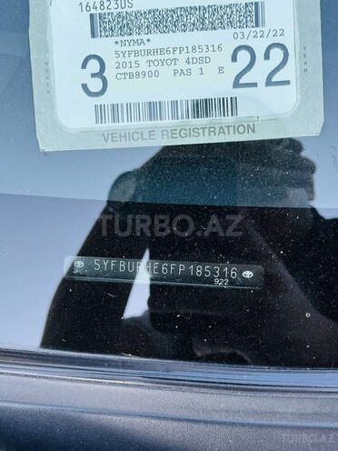 Toyota Corolla 2014, 181,833 km - 1.8 l - Bakı