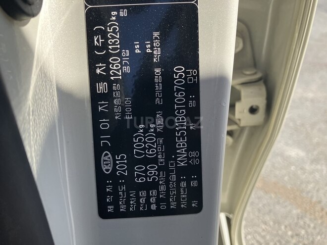 Kia Morning 2015, 165,200 km - 1.0 l - Bakı