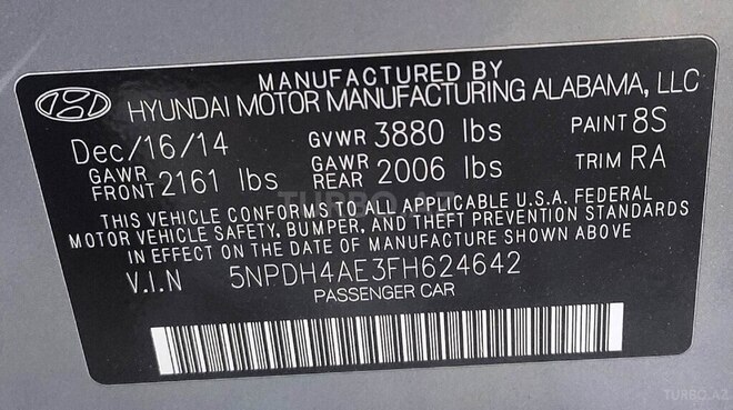 Hyundai Elantra 2014, 136,000 km - 1.8 л - Bakı