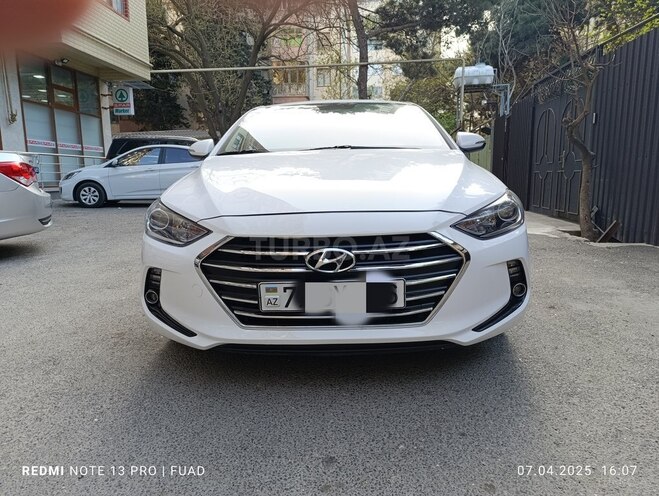 Hyundai Elantra 2018, 128,000 km - 1.6 l - Bakı