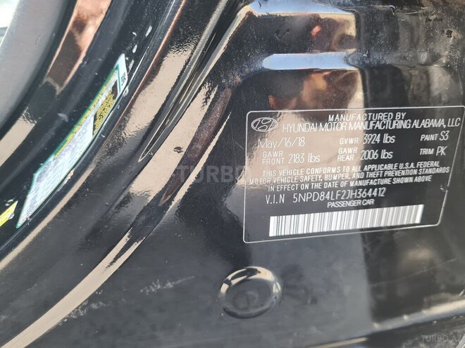 Hyundai Elantra 2018, 161,000 km - 2.0 л - Bakı