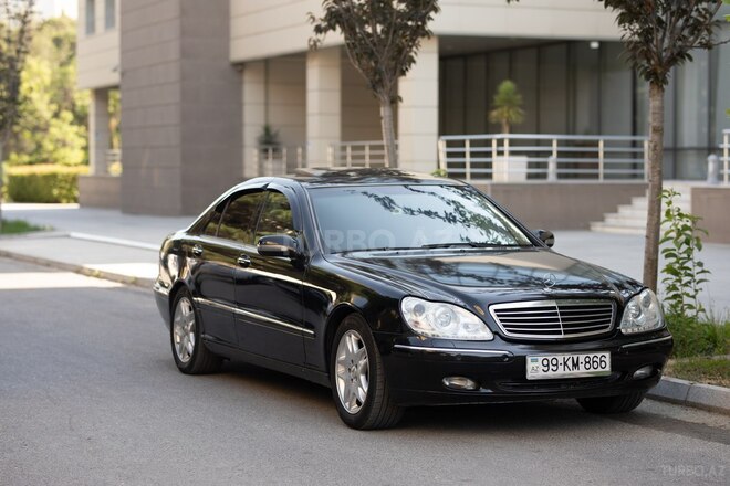 Mercedes S 320 2001, 420,000 km - 3.2 l - Bakı
