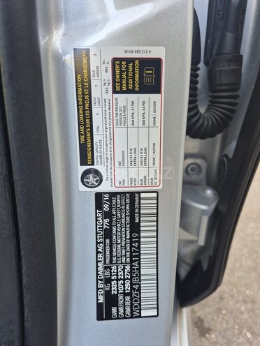 Mercedes E 300 2017, 172,000 km - 2.0 l - Bakı