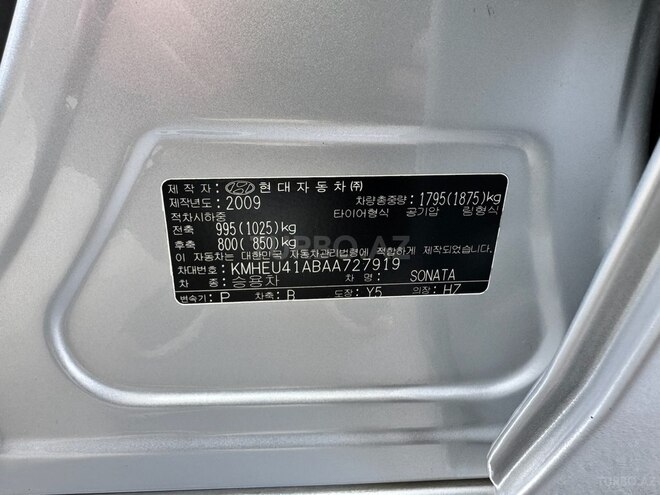 Hyundai Sonata 2009, 67,360 km - 2.0 л - Bakı