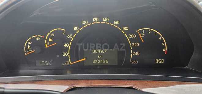 Mercedes S 320 2000, 422,136 km - 3.2 l - Bakı