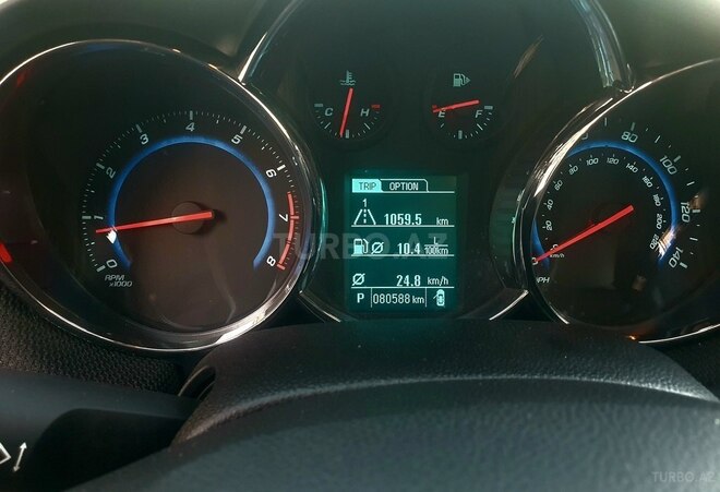 Chevrolet Cruze 2015, 80,250 km - 1.4 l - Bakı