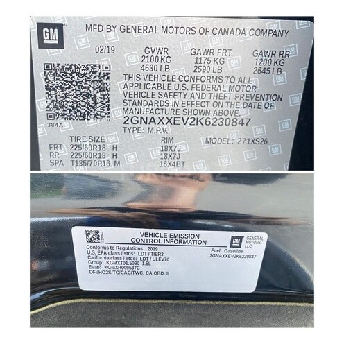 Chevrolet Equinox 2019, 54,347 km - 1.5 l - Bakı