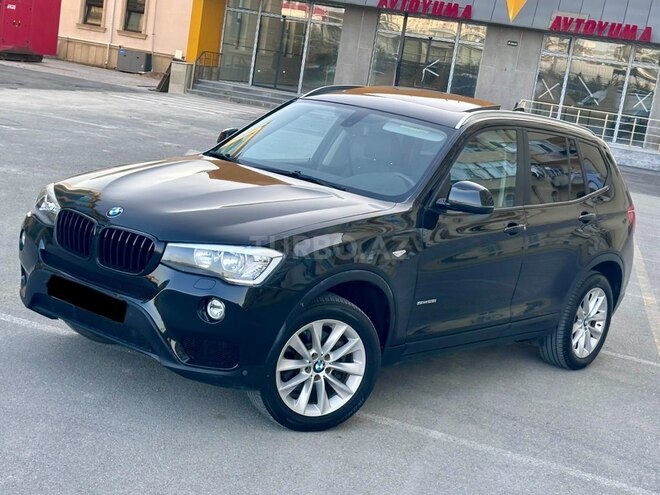 BMW X3 2017, 63,000 km - 2.0 l - Bakı