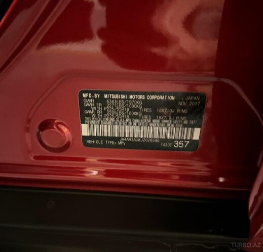 Mitsubishi Outlander Sport 2017, 129,000 km - 2.0 l - Bakı