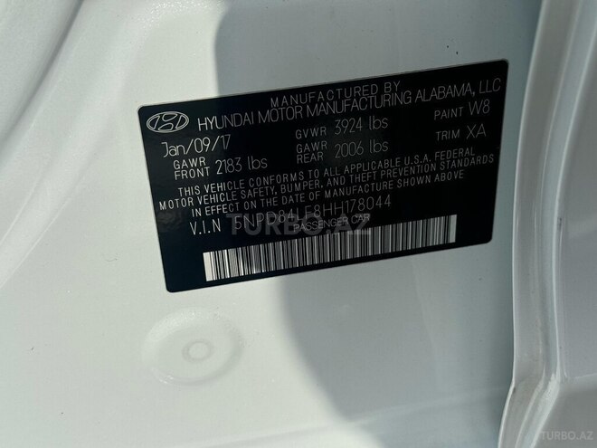 Hyundai Elantra 2017, 114,000 km - 2.0 l - Bakı