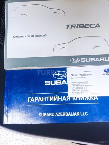 Subaru Tribeca 2007, 234,100 km - 3.6 l - Bakı