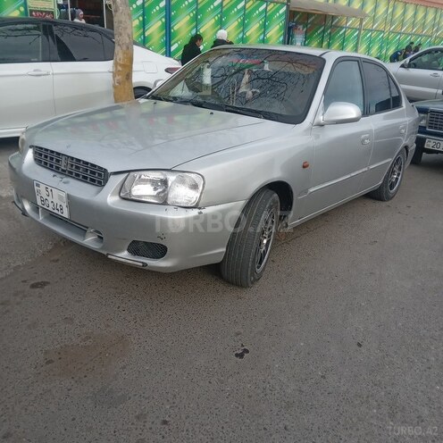 Hyundai Accent 2000, 444,444 km - 1.5 l - Samux