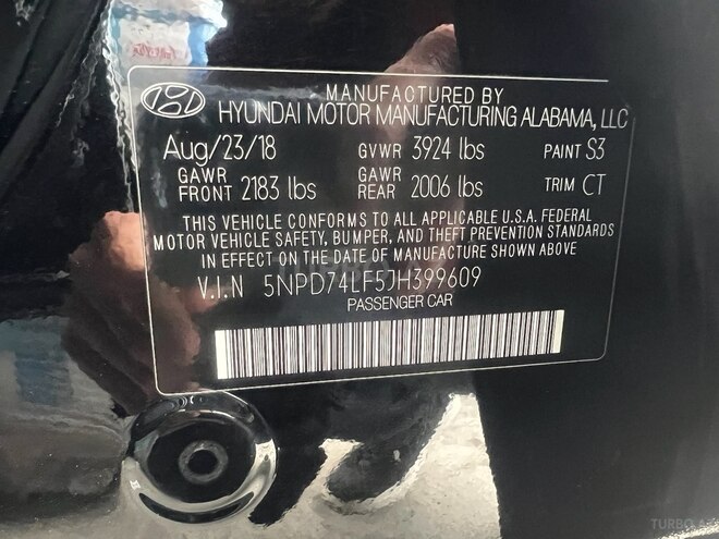 Hyundai Elantra 2018, 146,629 km - 2.0 l - Bakı