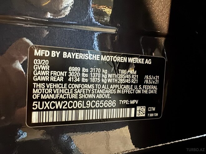 BMW X7 2020, 77,000 km - 3.0 l - Bakı
