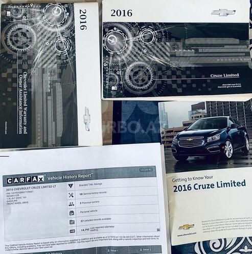 Chevrolet Cruze 2015, 132,000 km - 1.4 l - Xaçmaz