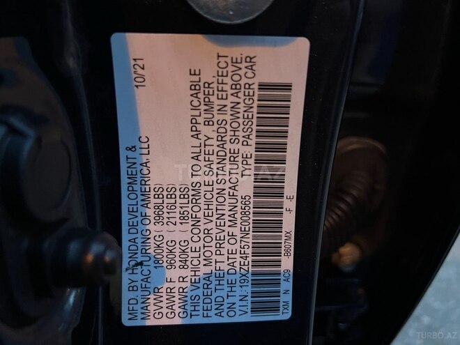 Honda Insight 2020, 54,000 km - 1.5 l - Bakı