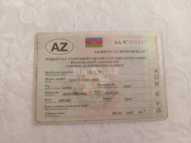 GAZ 3102 1995, 300,000 km - 2.3 l - Bakı