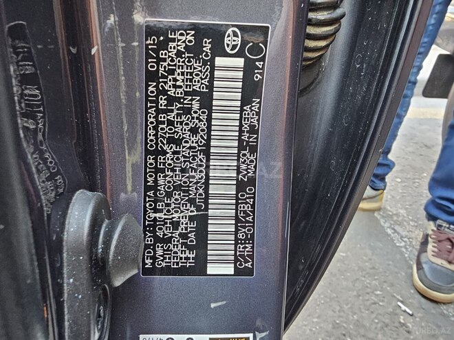 Toyota Prius 2015, 329,000 km - 1.8 л - Bakı