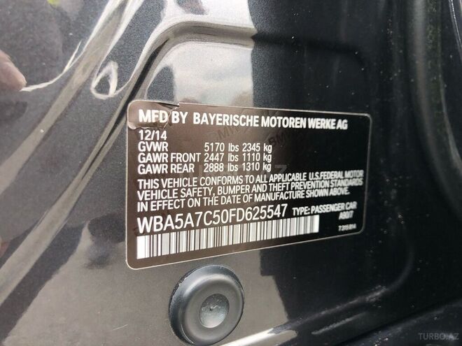 BMW 528 2015, 110,000 km - 2.0 l - Bakı
