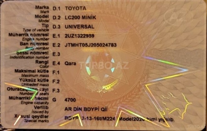 Toyota Land Cruiser 2008, 160,000 km - 4.7 l - Bakı