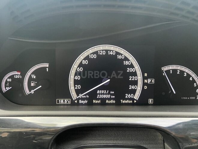 Mercedes S 500 2011, 221,000 km - 4.7 л - Bakı