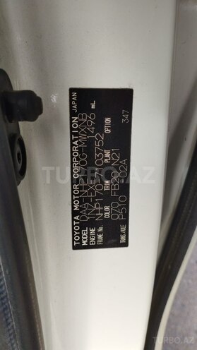 Toyota Sienta 2017, 165,000 km - 1.5 л - Bakı