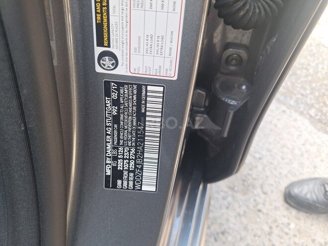 Mercedes E 300 2017, 11,880 km - 2.0 л - Bakı