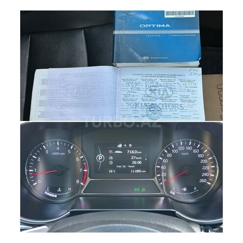 Kia Optima 2015, 111,891 km - 2.0 л - Gəncə