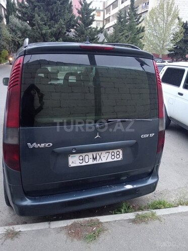 Mercedes Vaneo 2002, 580,000 km - 1.7 l - Bakı