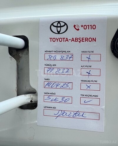 Toyota Land Cruiser 2013, 79,000 km - 4.0 l - Sumqayıt