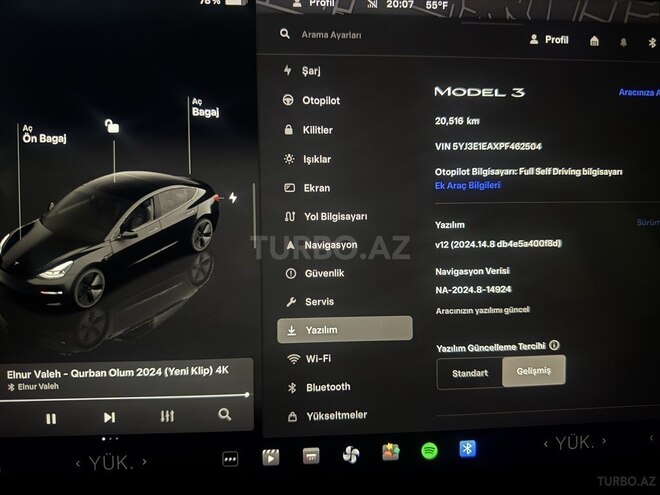 Tesla Model 3 2023, 20,530 km - 0.1 l - Bakı