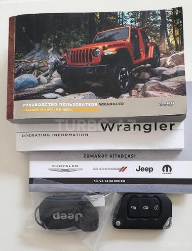 Jeep Wrangler 2019, 42,800 km - 2.0 l - Bakı